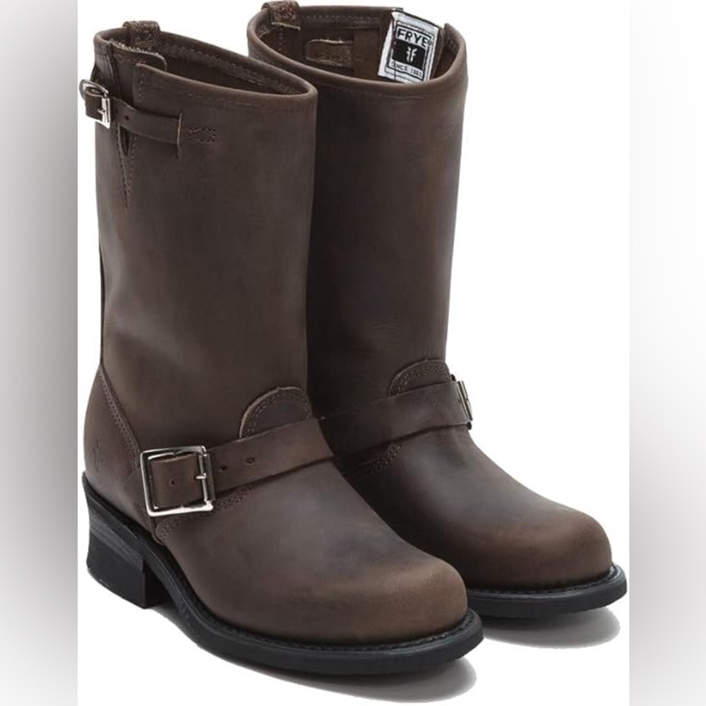 FRYE Veronica Short Engineer Moto Boots